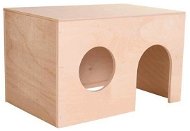 House for Rodents Trixie Wooden House with Flat Roof for Guinea Pigs 24 × 15 × 15cm - Domeček pro hlodavce