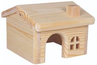 Trixie House with Gable Roof for Mice and Hamsters 15 × 11 × 15cm - House for Rodents