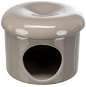 Trixie Ceramic House with Removable Roof 16 × 12cm Dark Grey - House for Rodents