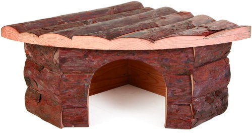 Trixie Jesper Wooden House Corner for Guinea Pig 32 × 13 × 21cm - House for Rodents - Main image