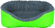 Trixie Vlnený pelech pre králika 35 × 28 cm sivý/zelený - Pelech