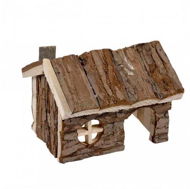 DUVO+ Wooden house 15 × 11 × 12cm - House for Rodents