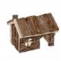 House for Rodents DUVO+ Wooden house 15 × 11 × 12cm - Domeček pro hlodavce