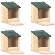 House for Rodents Shumee House for squirrels fir wood 4pcs - Domeček pro hlodavce