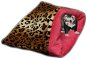 Marysa 3-in-1 for Ferrets  Leopard/Dark Pink - Snuggle Sack