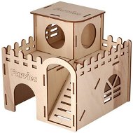 Furries Hamster House Tower Wooden - House for Rodents