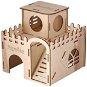 House for Rodents Furries Hamster House Tower Wooden - Domeček pro hlodavce