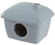 House for Rodents Zolux Plastic for Hamsters, Grey - Domeček pro hlodavce