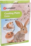 Flamingo Ceramic Cooling Mat for Rodents L 28 × 20 × 0.7cm - Rodent Cooling Pad