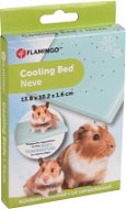 Flamingo Cooling Pad for Rodents Plastic with Inner Filling 14 × 10 × 1.6cm - Rodent Cooling Pad
