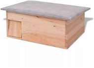 Shumee Domček pre ježka 45 × 33 × 22 cm drevený - Domček pre hlodavce