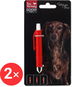 DOG FANTASY Pinzeta na klíšťata plast 2 × 9 cm - Pinzeta na klíšťata