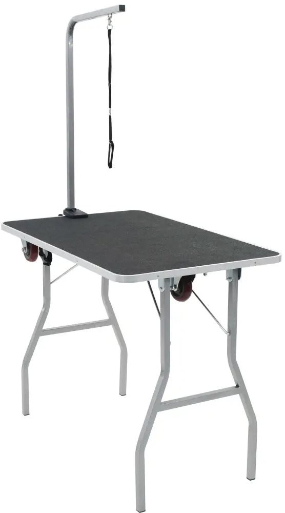 Grooming table with sales wheels