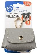 DUVO+ Leather bag dispenser incl. 15 bags - Dog Poop Bag Dispenser