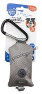 DUVO+ Nylon bag dispenser grey 6 × 20 × 1.5 cm incl. 15 bags - Dog Poop Bag Dispenser