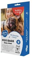 DUVO+ Dog waste bags with handles black 18 × 34,5cm 80pcs - Dog Poop Bags