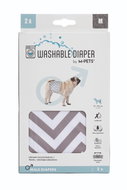 M-Pets Washable Nappies for Male Dogs, Size M, 2-pack - Dog Nappies