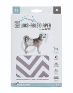 M-Pets Washable Nappies for Male Dogs, XL, 2-pack - Dog Nappies