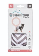 M-Pets Washable Nappies for Female Dogs XS, 2-pack - Dog Nappies
