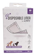 M-Pets Disposable Pads XS, 24-pack - Dog Period Pants Pad