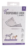 M-Pets Disposable Pads, Size M, 24-pack - Dog Period Pants Pad