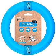 PitchDog Training Ring for Dogs Blue 20cm - Dog Toy