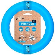 PitchDog Training Ring for Dogs Blue 20cm - Dog Toy