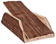 Huhubamboo Holzschaukel 35 × 11 cm - Klettergerüst für Nagetiere