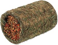 Nature Land Nibble Hay Tunnel Stuffed with Carrots 125g - Dietary Supplement for Rodents