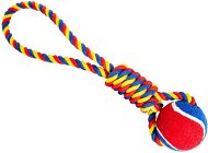 Trixie HipHop Tug of War with a Tennis Ball 36cm - Dog Toy