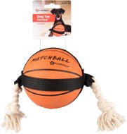 Flamingo Akčná lopta basketball 12,5 cm - Hračka pre psov
