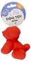 DUVO+ Mops červený 9,5 × 6 × 8,5 cm - Hračka pre psov