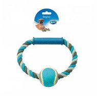 DUVO+ Circle with Tennis Ball 18cm - Dog Toy