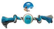 DUVO+ Puller 2 Knots with Tennis Ball 40cm - Dog Toy