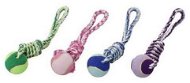 Ebi Cotton Rope with Tennis Ball 350g 460mm - Dog Toy