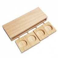 DUVO+ Drevené puzzle na pochúťky BEN 22 × 8 × 3,6 cm - Hračka pre hlodavce