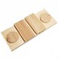DUVO+ Drevené puzzle na pochúťky DAN 28 × 12 × 2,5 cm - Hračka pre hlodavce