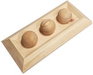 DUVO + Wooden Puzzle for Delicacies FAY 28 × 13 × 6cm - Toy for Rodents