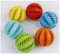 EzPets2U Leaky Ball Dog Toy Dental Ball Orange 7cm - Dog Toy Ball