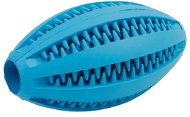 EzPets2U Food Ball Dental Rugby Ball Turquoise 11cm - Dog Toy