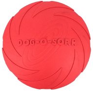 EzPets2U Dog frisbee rubber fly molars červené 22 × 22 × 4 cm - Frisbee pre psa