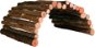 Trixie Bridge of Round Wood for Guinea Pig and Rabbit 50 × 30cm - Climbing Frame for Rodents
