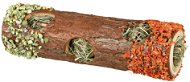 Trixie Tunnel with Hay and Hibiscus Flowers, Carrots and Peas 6,5 × 20cm 25g - Climbing Frame for Rodents