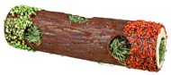 Trixie Tunnel with Hay and Hibiscus Flowers, Carrots and Peas 9 × 30cm 35g - Climbing Frame for Rodents