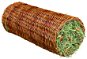 Trixie Wicker Tunnel with Hay 15 × 33cm, 110g - Climbing Frame for Rodents