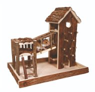 Trixie Wooden Playground Birger 36 × 33 × 26cm - Toy for Rodents
