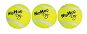 Trixie Hiphop Dog Tennis Ball Squeaky 5cm 3 pcs - Dog Toy Ball