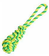 Trixie HipHop Tug of War Ball with Knot Cotton 23cm 90g - Dog Toy