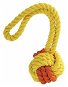 Trixie Hiphop Monty Ball Natural Rubber and Cotton with Loop - Dog Toy Ball