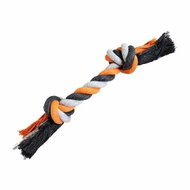 Trixie Hiphop Cotton Knot 2 Knots Grey-orange 36cm 210g - Dog Toy